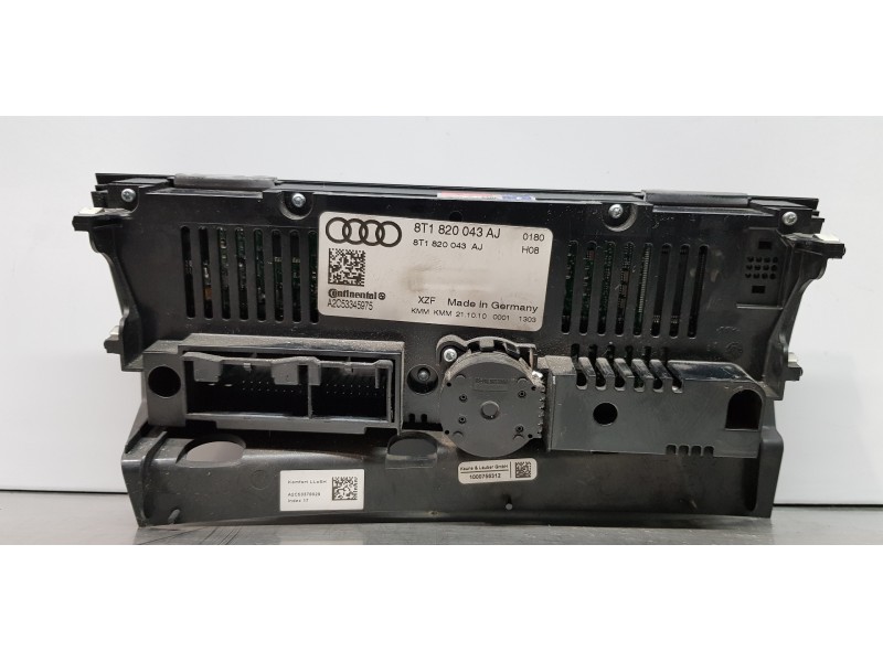 Recambio de mando climatizador para audi a5 coupe (8t) 2.0 tfsi (132kw) referencia OEM IAM 8T1820043AJXZF 8T1820043AJ 