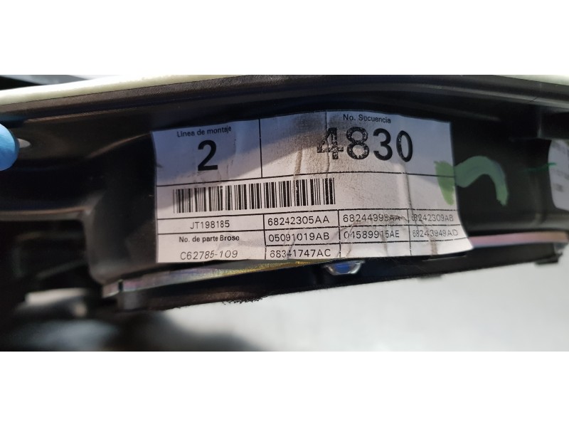 Recambio de elevalunas trasero izquierdo para jeep compass ii longitude 4x4 referencia OEM IAM 68292133AA 68242305AA C54626101