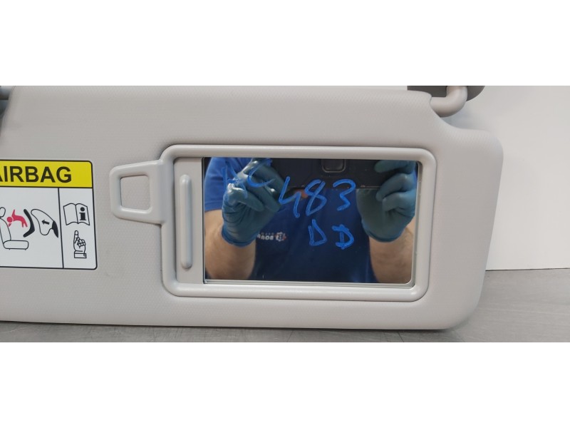 Recambio de parasol derecho para hyundai tucson klass 2wd referencia OEM IAM 85202D3010TTX  