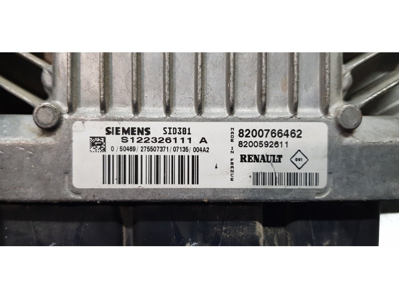 Recambio de centralita motor uce para renault megane ii berlina 3p emotion referencia OEM IAM 8200766462 8200592611 S122326111A Recambio de centralita motor uce para renault megane ii berlina 3p emotion referencia OEM IAM 8200766462 8200592611 S122326111A