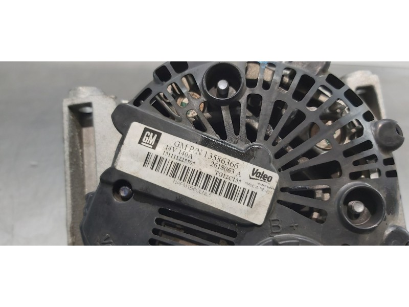 Recambio de alternador para opel astra j gtc sportive referencia OEM IAM 13586366   Recambio de alternador para opel astra j gtc sportive referencia OEM IAM 13586366