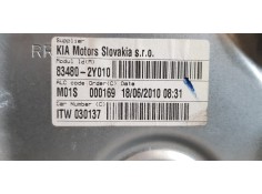 Recambio de elevalunas trasero derecho para hyundai ix35 style awd referencia OEM IAM 834802Y010   2