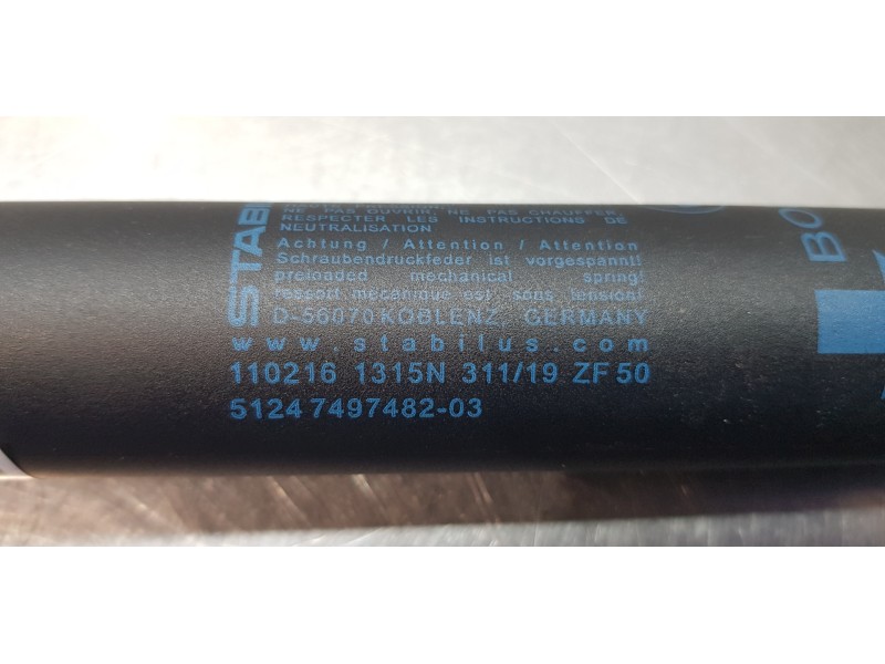 Recambio de amortiguadores maletero / porton para bmw serie x3 (g01) xdrive20d referencia OEM IAM 51247497482  