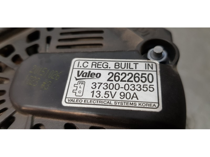 Recambio de alternador para hyundai i20 classic referencia OEM IAM 3730003355  