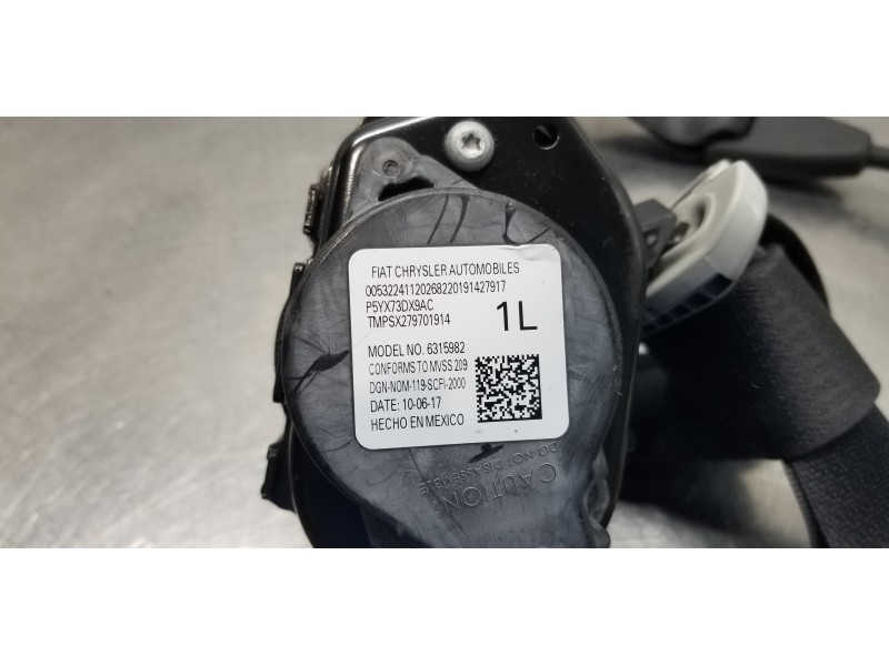 Recambio de kit airbag para jeep compass ii longitude 4x4 referencia OEM IAM 5UT07DX9AC 6KU70DX9AF 00532242680