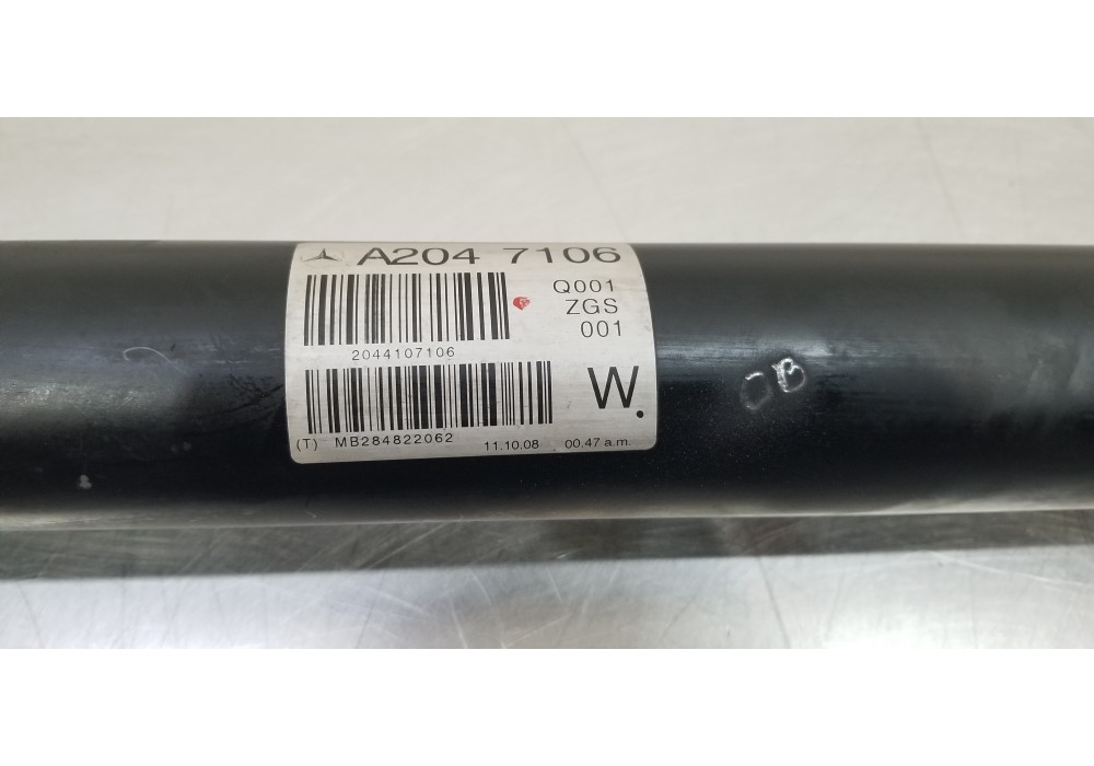 Recambio de transmision central para mercedes clase glk (w204) glk glk 320 cdi 4-matic (204.983) referencia OEM IAM A2044107106 