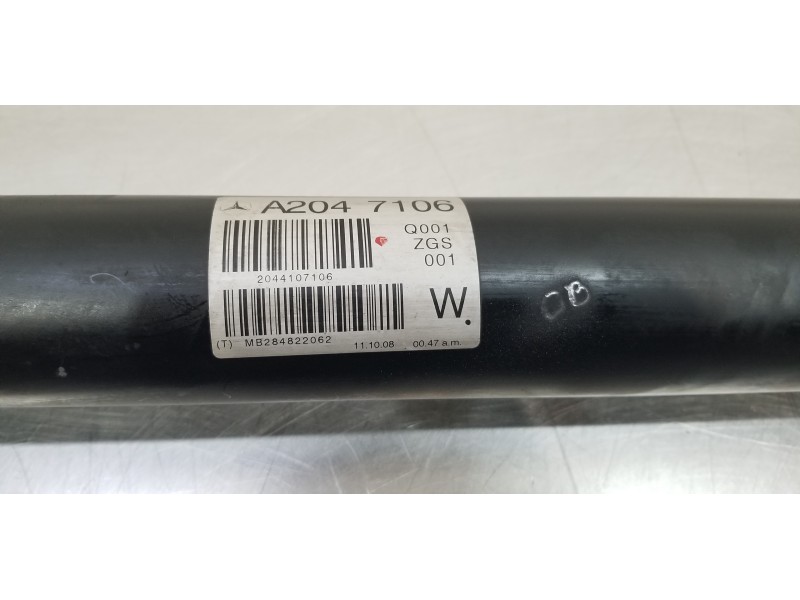 Recambio de transmision central para mercedes clase glk (w204) glk glk 320 cdi 4-matic (204.983) referencia OEM IAM A2044107106 