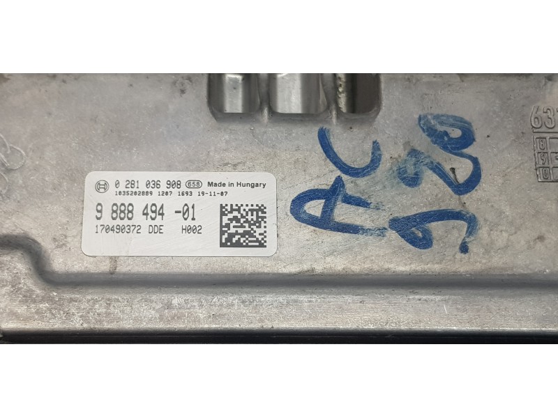 Recambio de centralita motor uce para bmw serie x3 (g01) xdrive20d referencia OEM IAM 9888494 0281036908 