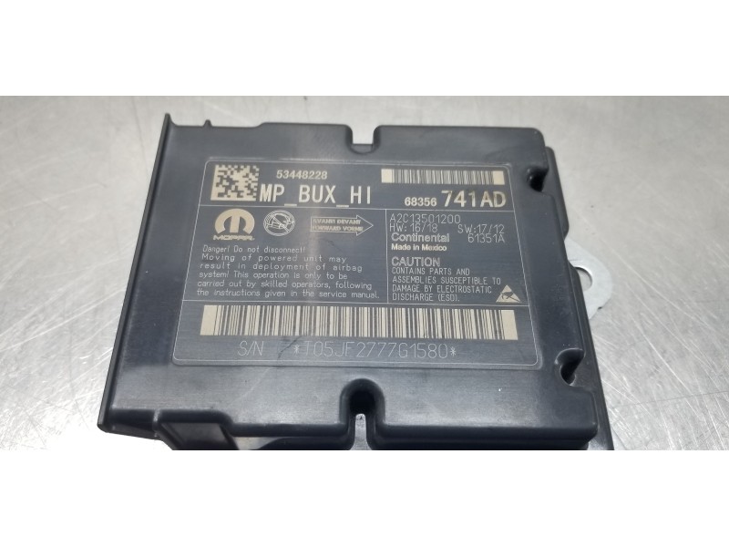 Recambio de kit airbag para jeep compass ii longitude 4x4 referencia OEM IAM 5UT07DX9AC 6KU70DX9AF 00532242680