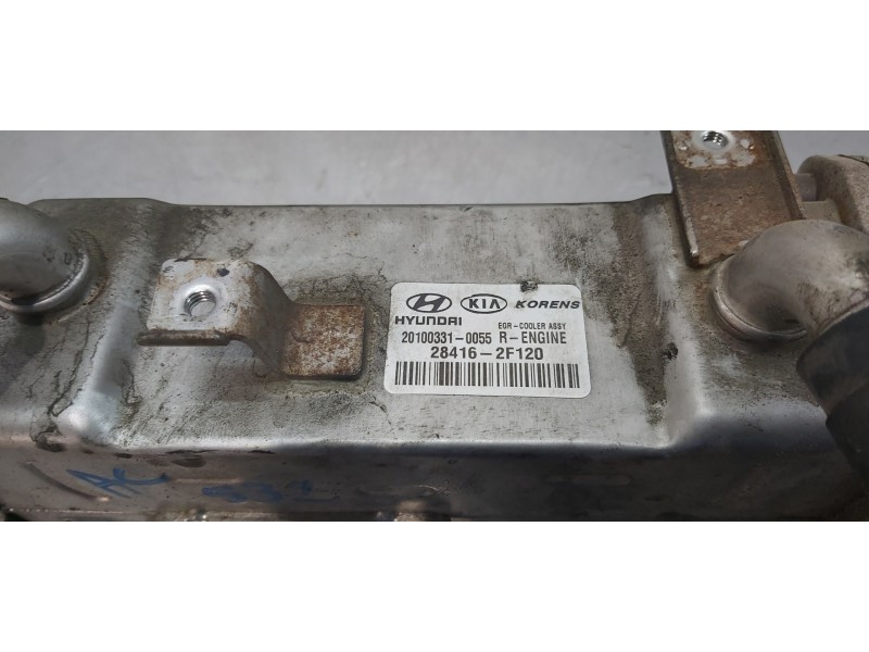 Recambio de enfriador egr para hyundai ix35 style awd referencia OEM IAM 284162F120  