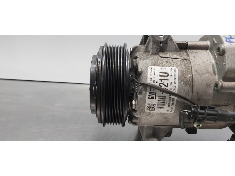 Recambio de compresor aire acondicionado para opel astra j gtc sportive referencia OEM IAM 95521421   Recambio de compresor aire acondicionado para opel astra j gtc sportive referencia OEM IAM 95521421