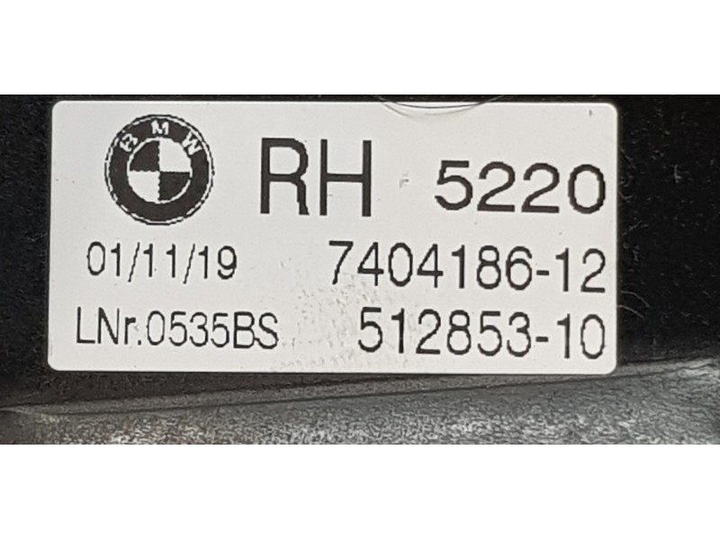 Recambio de muelle amortiguacion para bmw serie x3 (g01) xdrive20d referencia OEM IAM 52207404186 7404186 