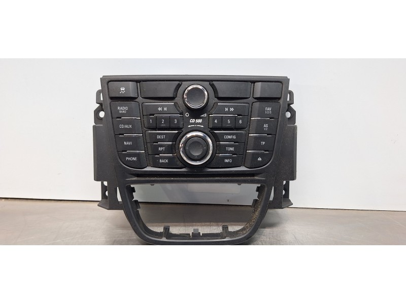 Recambio de sistema audio / radio cd para opel meriva b selective referencia OEM IAM 13346047  