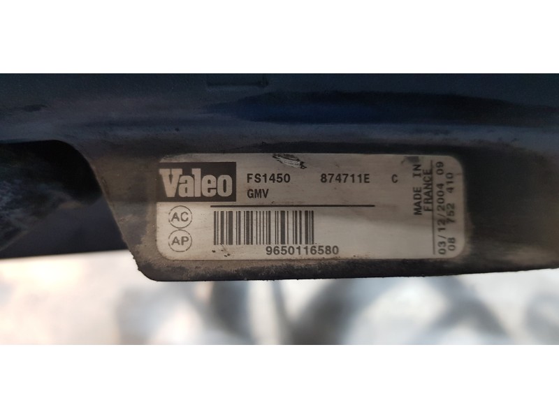 Recambio de electroventilador para citroen c4 berlina sx referencia OEM IAM 9650116580   Recambio de electroventilador para citroen c4 berlina sx referencia OEM IAM 9650116580