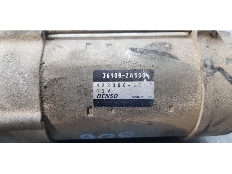 Recambio de motor arranque para kia venga x-tech referencia OEM IAM 361002A500  