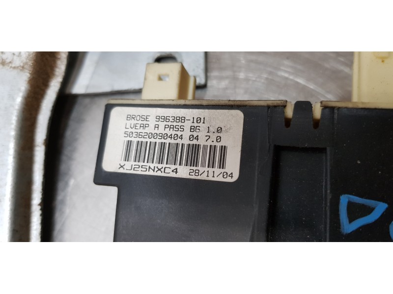 Recambio de elevalunas delantero derecho para citroen c4 berlina sx referencia OEM IAM 996388101   Recambio de elevalunas delantero derecho para citroen c4 berlina sx referencia OEM IAM 996388101