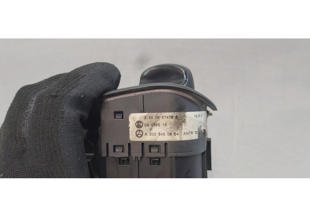 Recambio de mando luces para mercedes clase c (w203) berlina 220 cdi (203.006) referencia OEM IAM A2035450604  