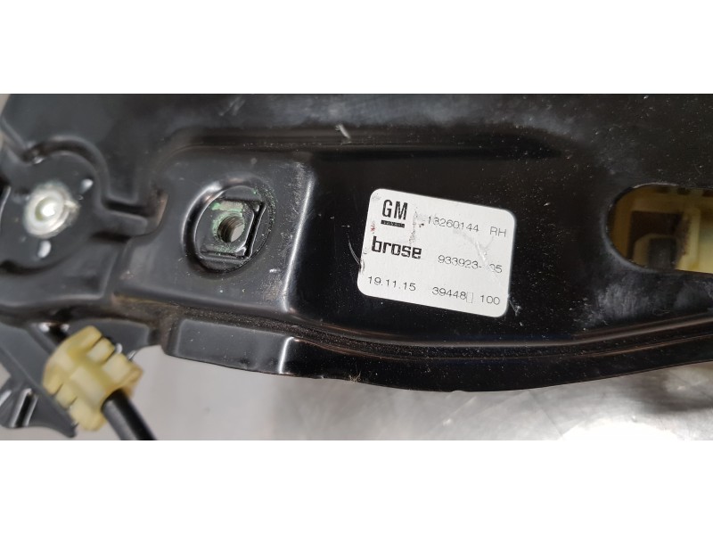 Recambio de elevalunas delantero derecho para opel astra j gtc sportive referencia OEM IAM 13260144   Recambio de elevalunas delantero derecho para opel astra j gtc sportive referencia OEM IAM 13260144