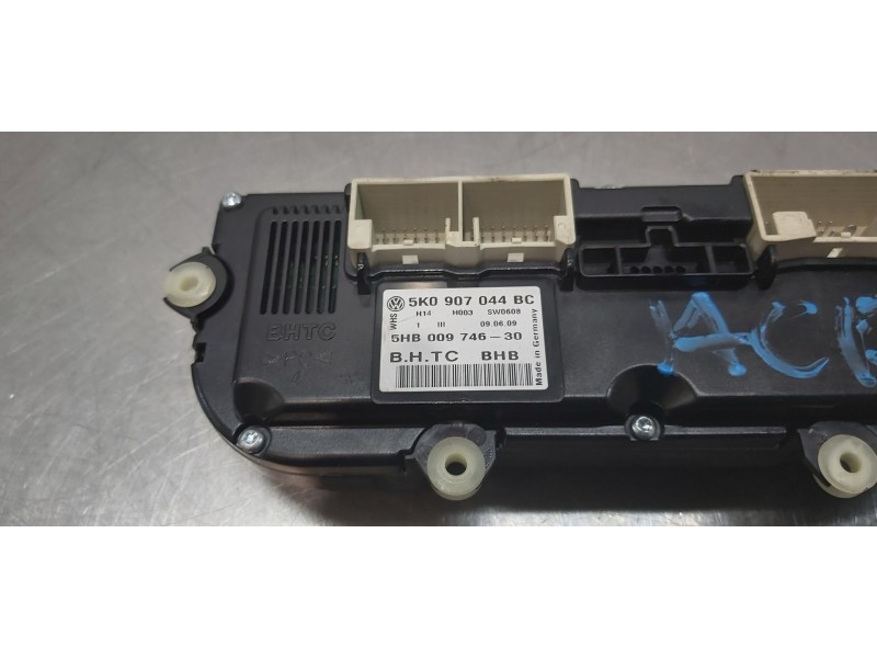 Recambio de mando climatizador para volkswagen golf vi (5k1) sport referencia OEM IAM 5K0907044BC  