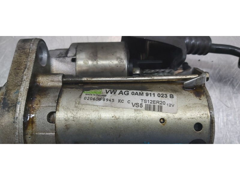 Recambio de motor arranque para volkswagen golf vi (5k1) sport referencia OEM IAM 0AM911023B  