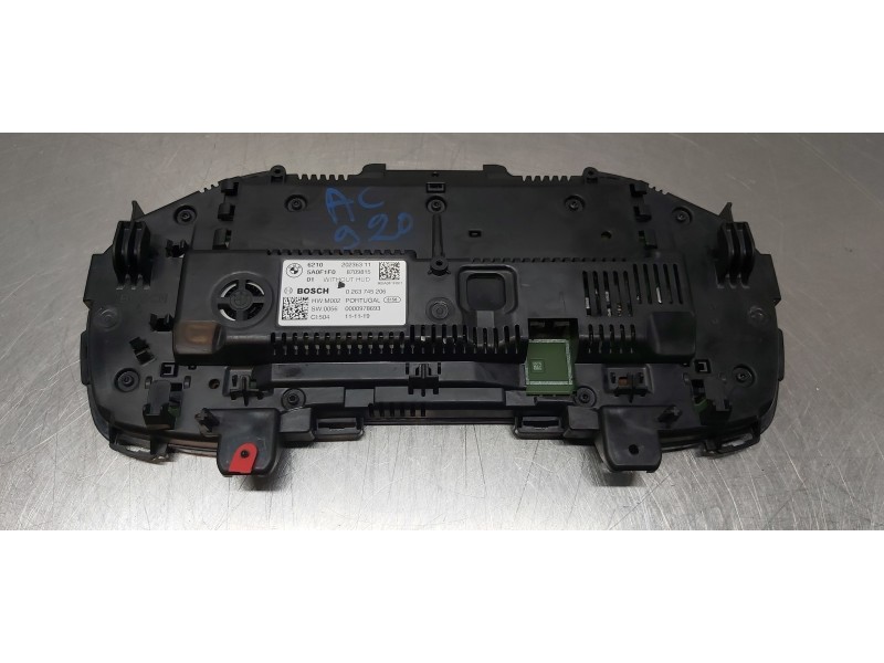Recambio de cuadro instrumentos para bmw serie x3 (g01) xdrive20d referencia OEM IAM 62105A0F1F0 0263745206 