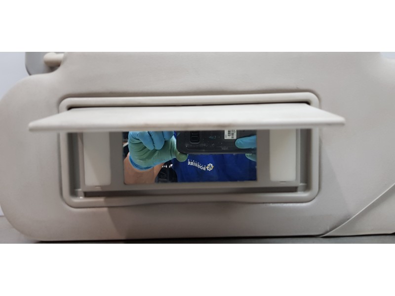 Recambio de parasol izquierdo para peugeot 307 break / sw (s1) sw pack referencia OEM IAM 8143GC   Recambio de parasol izquierdo para peugeot 307 break / sw (s1) sw pack referencia OEM IAM 8143GC