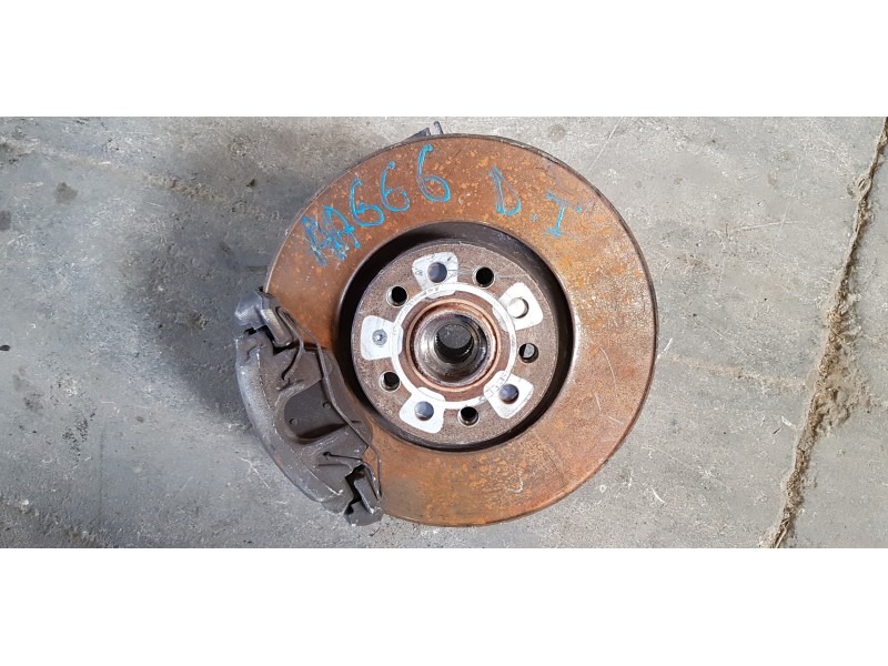 Recambio de mangueta delantera izquierda para volkswagen golf v berlina (1k1) gt sport referencia OEM IAM 1K0505435AB  