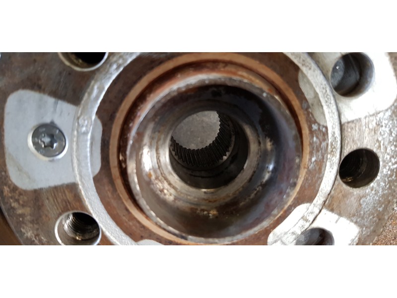 Recambio de mangueta delantera izquierda para volkswagen golf v berlina (1k1) gt sport referencia OEM IAM 1K0505435AB  