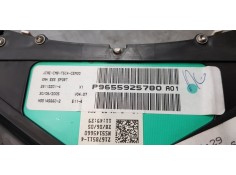 Recambio de cuadro instrumentos para peugeot 307 cc (s2) sport referencia OEM IAM 9655925780   2