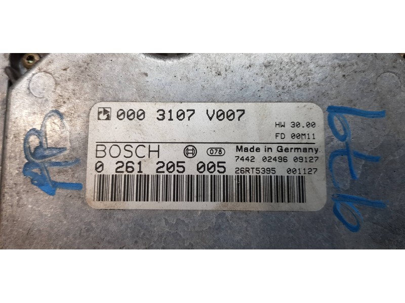 Recambio de centralita motor uce para smart coupe edition bluemotion referencia OEM IAM 0003107V007  