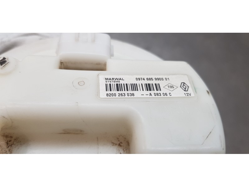 Recambio de aforador para renault clio iii luxe privilege referencia OEM IAM 8200263038   Recambio de aforador para renault clio iii luxe privilege referencia OEM IAM 8200263038