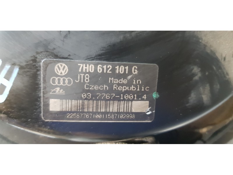 Recambio de servofreno para volkswagen t5 transporter/furgoneta caja cerrada referencia OEM IAM 7H0612101G  