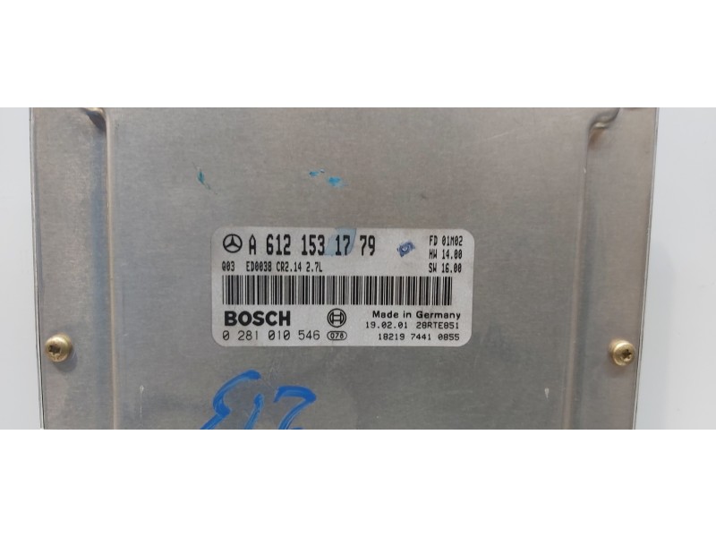 Recambio de centralita motor uce para mercedes clase m (w163) 270 cdi (163.113) referencia OEM IAM A6121531779   Recambio de centralita motor uce para mercedes clase m (w163) 270 cdi (163.113) referencia OEM IAM A6121531779
