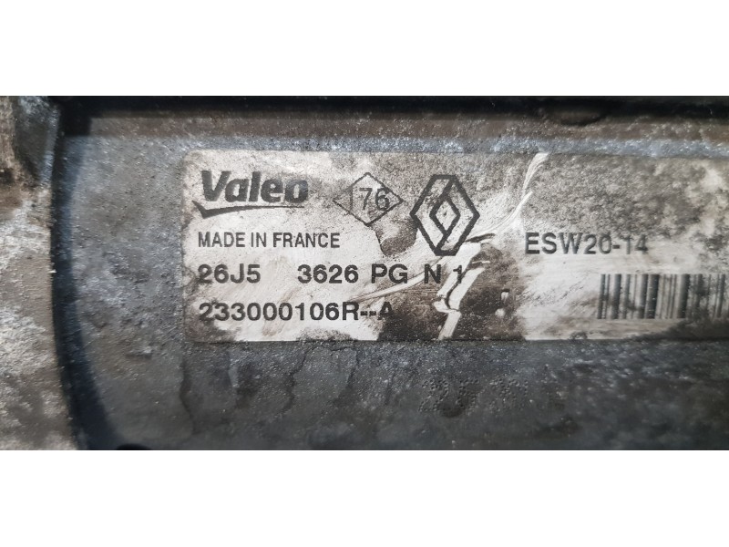 Recambio de motor arranque para renault scenic iii grand dynamique referencia OEM IAM 233000106R  