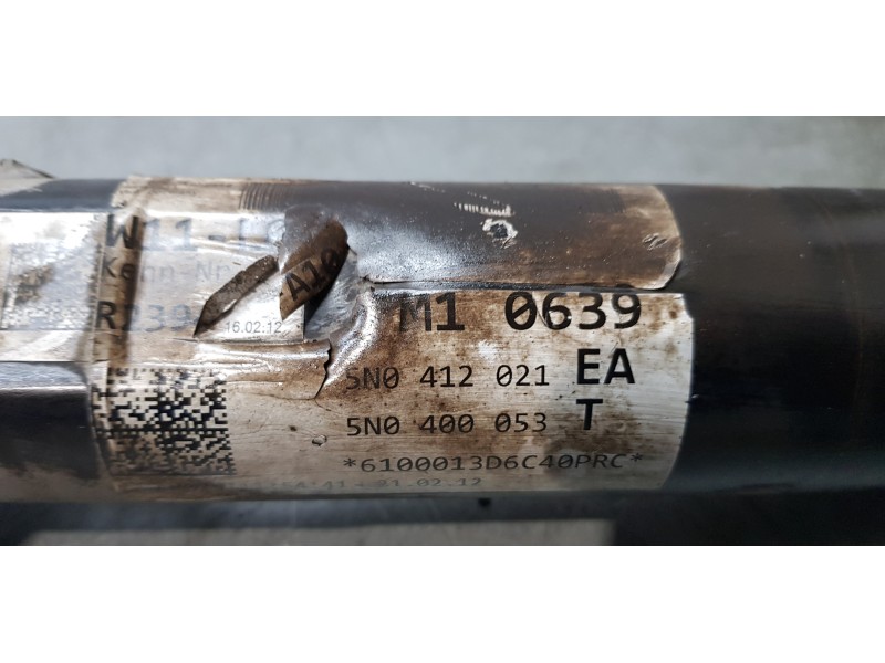 Recambio de amortiguador delantero izquierdo para volkswagen tiguan (5n2) advance bluemotion referencia OEM IAM 5N0412021EA  