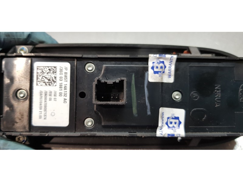 Recambio de mando elevalunas delantero izquierdo para ford kuga (cbv) trend referencia OEM IAM 8M5T14A132AC   Recambio de mando elevalunas delantero izquierdo para ford kuga (cbv) trend referencia OEM IAM 8M5T14A132AC