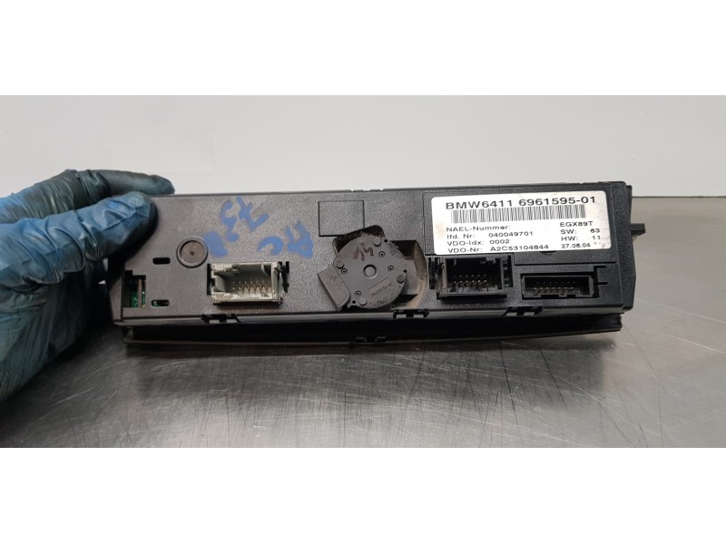 Recambio de mando climatizador para bmw serie 1 berlina (e81/e87) 120d referencia OEM IAM 64116961595   Recambio de mando climatizador para bmw serie 1 berlina (e81/e87) 120d referencia OEM IAM 64116961595