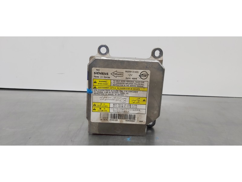 Recambio de centralita airbag para ssangyong rodius xdi referencia OEM IAM 8625021031  