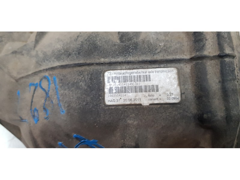 Recambio de diferencial trasero para mercedes clase m (w166) ml 350 bluetec (166.004) referencia OEM IAM 1663504114  