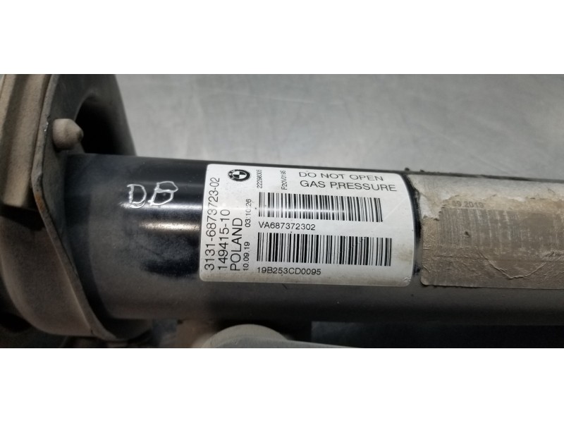 Recambio de amortiguador delantero izquierdo para bmw serie 1 lim. (f20) 118d referencia OEM IAM 31316873723  