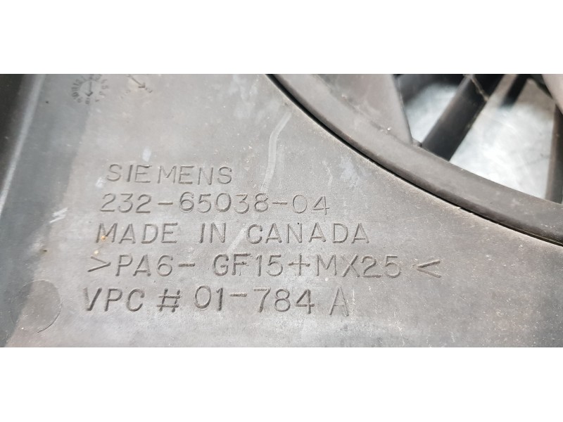 Recambio de electroventilador para chrysler voyager (rg) 3.3 lx grand voyager referencia OEM IAM 04809170AE  