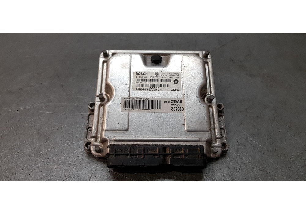 Recambio de centralita motor uce para jeep cherokee (kj) 2.8 crd sport referencia OEM IAM P56044299AD  