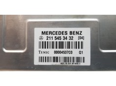 Recambio de centralita cambio automatico para mercedes clase e (w211) berlina e 240 4-matic (211.080) referencia OEM IAM 2115453 2