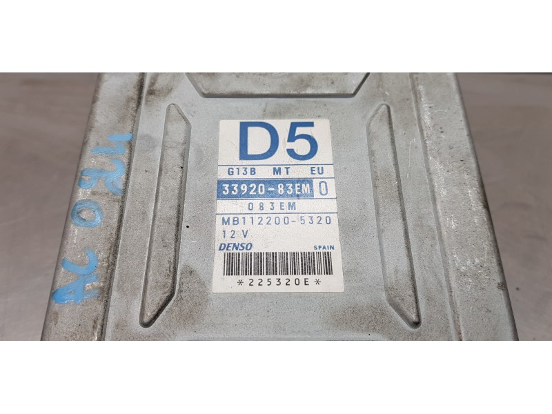 Recambio de centralita motor uce para suzuki wagon r+ rb (mm) 1.3 gl referencia OEM IAM 3392083EM  