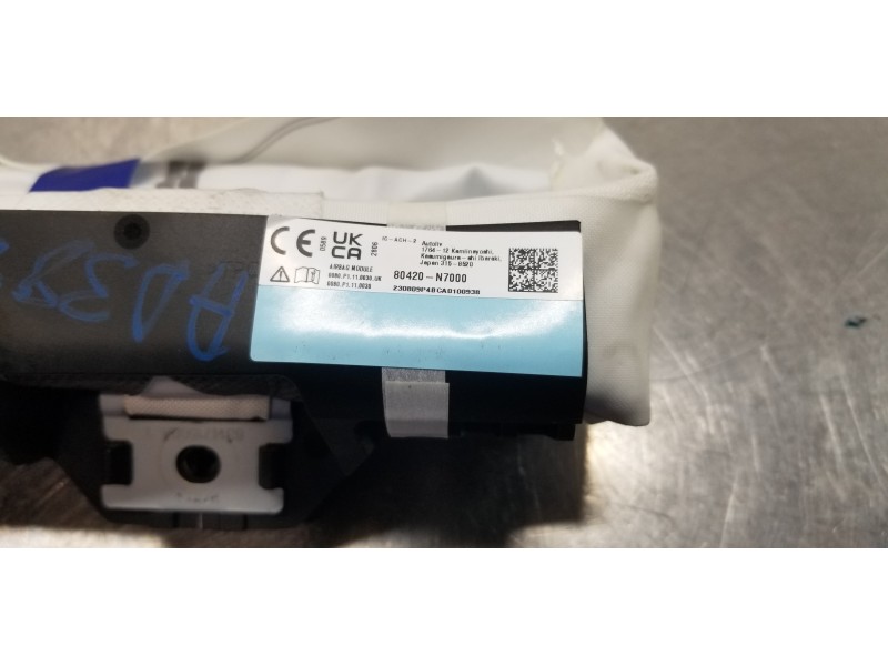 Recambio de airbag cortina delantero derecho para hyundai tucson tecno sky referencia OEM IAM 80420N7000  