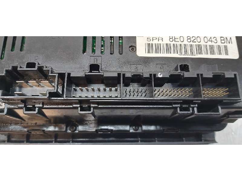 Recambio de mando climatizador para audi a4 avant (8e) 2.0 tdi (dpf) (125kw) referencia OEM IAM 8E0820043BM  