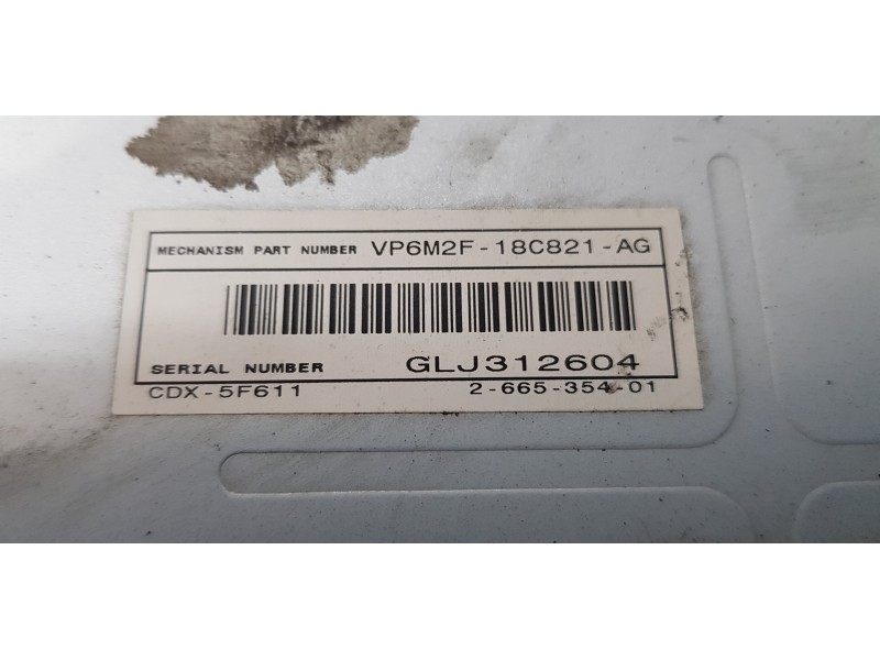 Recambio de sistema audio / radio cd para ford focus lim. (cb4) trend referencia OEM IAM 6M2F18C821AG  