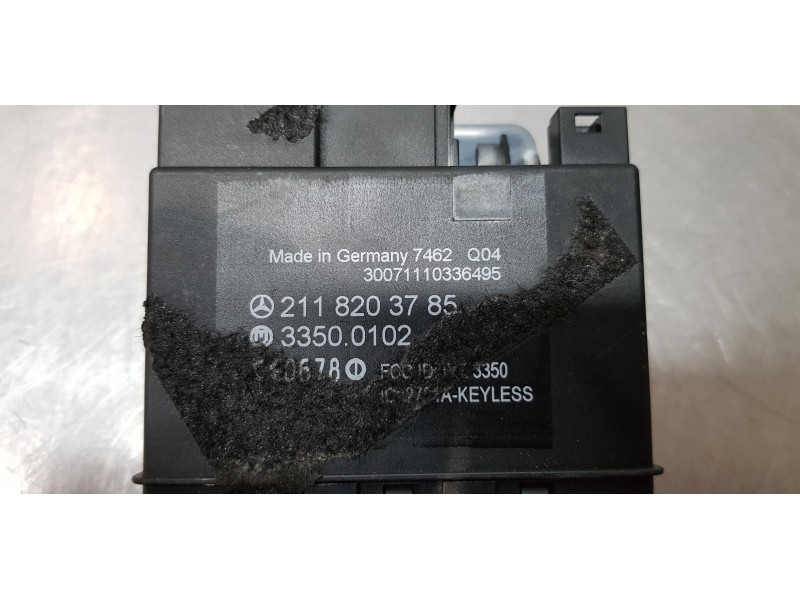 Recambio de modulo electronico para mercedes clase cls (w219) 320 cdi (219.322) referencia OEM IAM A2118203785   Recambio de modulo electronico para mercedes clase cls (w219) 320 cdi (219.322) referencia OEM IAM A2118203785