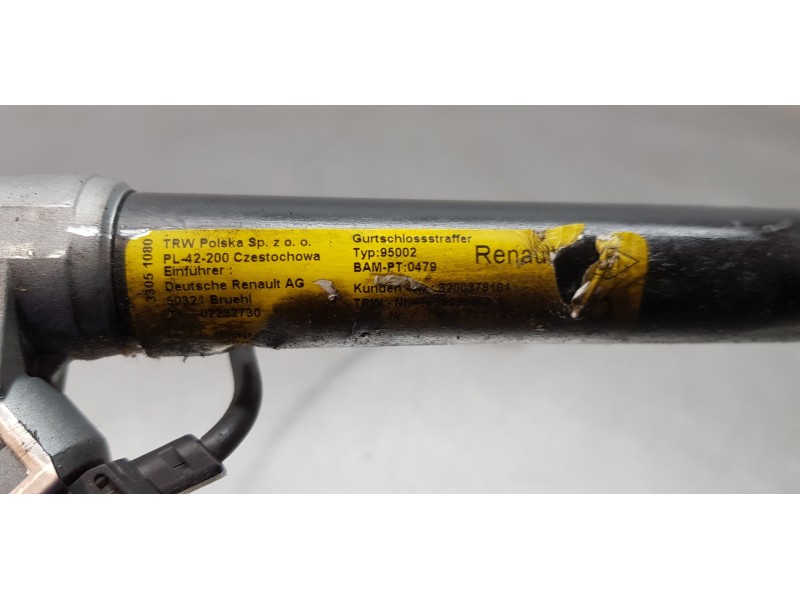 Recambio de pretensor airbag derecho para nissan kubistar (x76) premium (l1) referencia OEM IAM 8684200Q0B 33051080 