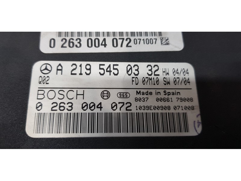 Recambio de modulo electronico para mercedes clase cls (w219) 320 cdi (219.322) referencia OEM IAM A2195450332   Recambio de modulo electronico para mercedes clase cls (w219) 320 cdi (219.322) referencia OEM IAM A2195450332